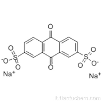 2,7-Anthracenedisulfonicacid, 9,10-diidro-9,10-dioxo-, sale di sodio (1: 2) CAS 853-67-8